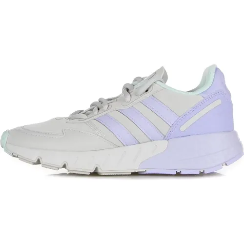 Boost Low-Top Sneaker Grau/Violett/Mint , Herren, Größe: 36 EU - Adidas - Modalova