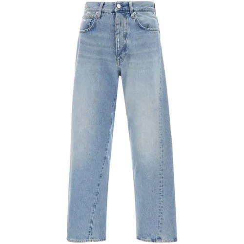 Jeans with Design , male, Sizes: W28 L32, W30 L32, W36 L32, W31 L32, W36 L34 - Sunflower - Modalova
