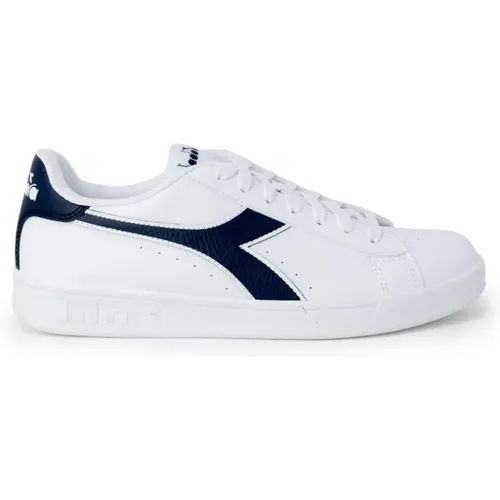 Blaue Sportliche Schnürsneaker , Herren, Größe: 42 EU - Diadora - Modalova