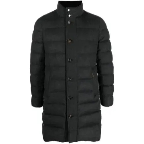 Quilted Buttoned Coat with Detachable Vest , male, Sizes: 3XL - Moorer - Modalova
