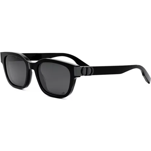 Ikonoische Sonnenbrille Schwarz , unisex, Größe: ONE Size - Dior - Modalova