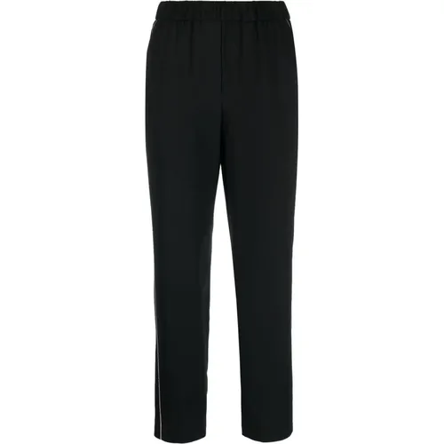 Stylische Cropped Hose , Damen, Größe: M - PESERICO - Modalova