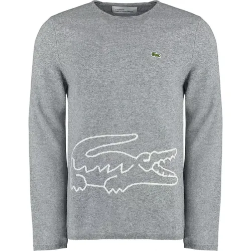 Lacoste Woll Rundhals Pullover - Comme des Garçons - Modalova