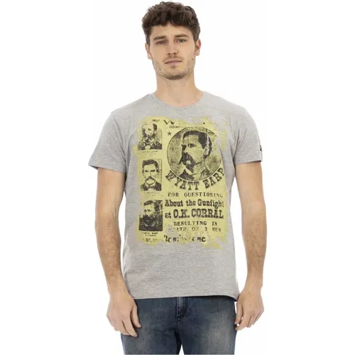 T-Shirts , Herren, Größe: M - Trussardi - Modalova