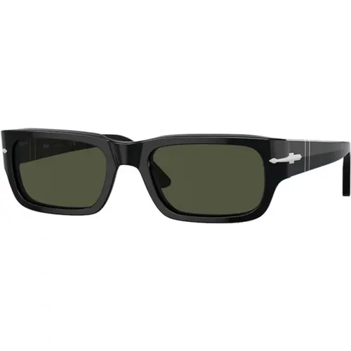 Stylish Green Lens Sunglasses , male, Sizes: 58 MM - Persol - Modalova
