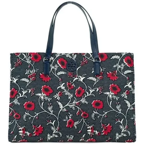 Retro Batik Print Schultertasche - TORY BURCH - Modalova