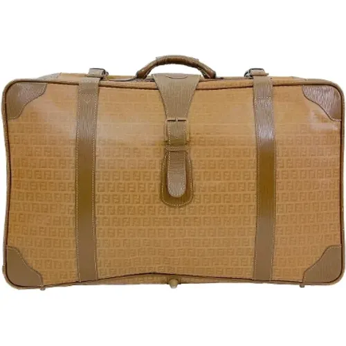 Pre-owned Leather travel-bags , female, Sizes: ONE SIZE - Fendi Vintage - Modalova