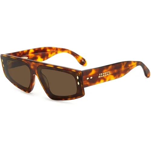 Havana Sunglasses,/Grey Sunglasses - Isabel marant - Modalova