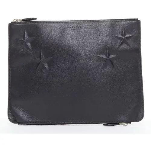 Pre-owned Leather clutches , female, Sizes: ONE SIZE - Givenchy Pre-owned - Modalova