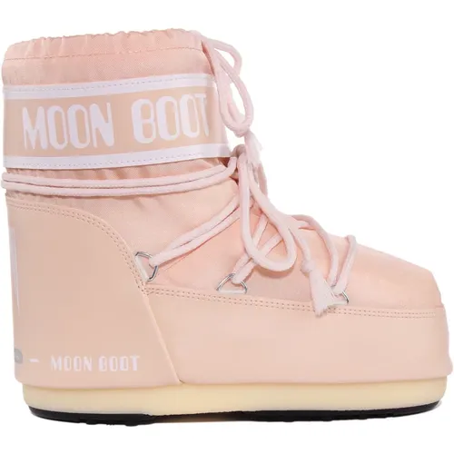 Low Nylon Snow Boot in Rose , female, Sizes: 2 UK - moon boot - Modalova