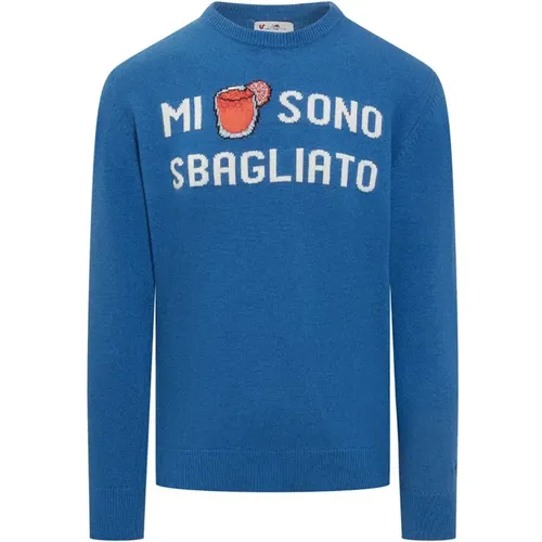 Sweaters for Men , male, Sizes: XL - MC2 Saint Barth - Modalova