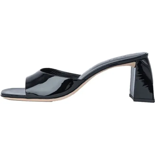 Shimmering Patent Leather Sandals , female, Sizes: 4 UK - By FAR - Modalova