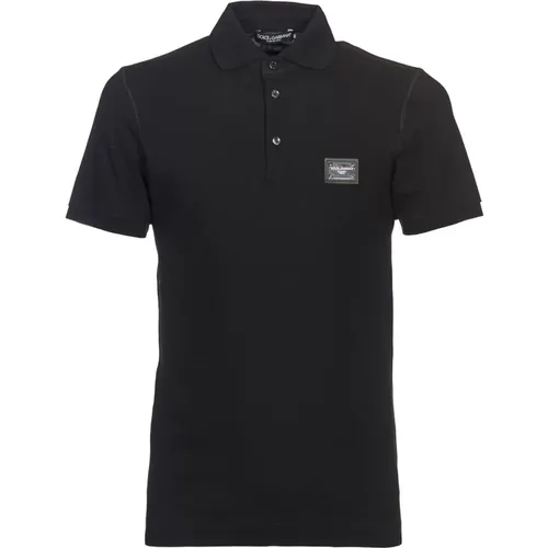 Slim-Fit Polo Shirt , male, Sizes: 2XL, XL, M, S, L - Dolce & Gabbana - Modalova