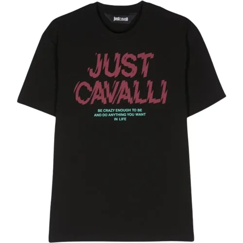T-Shirts Polos for Men , male, Sizes: M, S, L, XL - Just Cavalli - Modalova