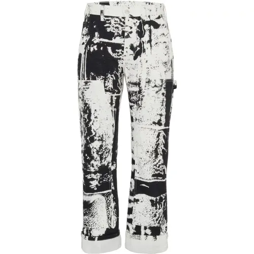 White Jeans for Men , male, Sizes: L, M - alexander mcqueen - Modalova