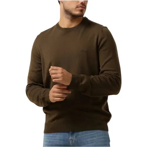 Grüner Moderner Pullover für Männer , Herren, Größe: M - Hugo Boss - Modalova