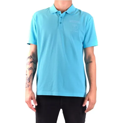 Cool and Comfortable Polo Shirt , male, Sizes: L - Moschino - Modalova