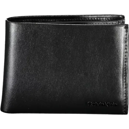 Leather Wallet , male, Sizes: ONE SIZE - Calvin Klein - Modalova