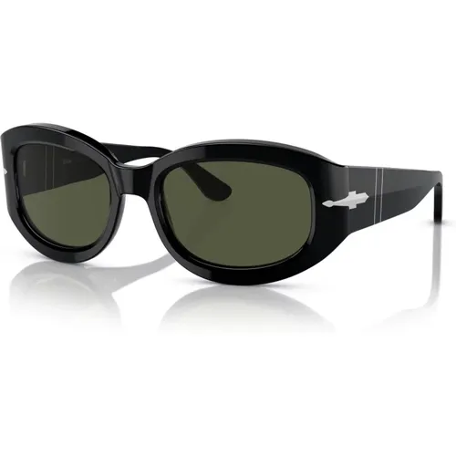 Green Sunglasses , unisex, Sizes: 56 MM - Persol - Modalova