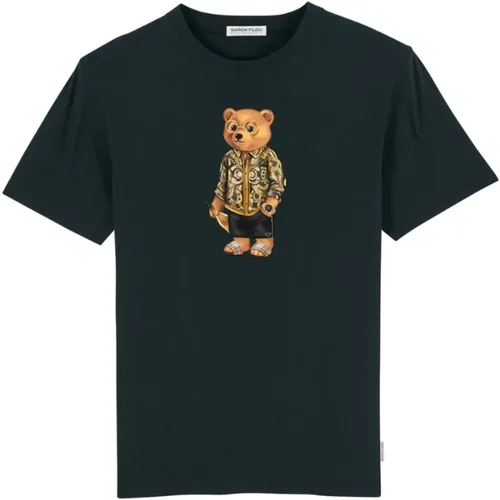 Iconic T-shirts and Polos , male, Sizes: XL, M, S, L - Baron Filou - Modalova