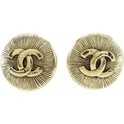 Pre-owned Metal chanel-jewelry , female, Sizes: ONE SIZE - Chanel Vintage - Modalova