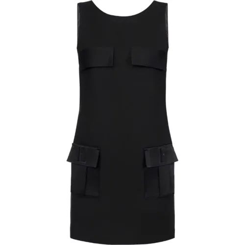 Short Dress with Elegant Design , female, Sizes: S, M, L, XL, XS, 2XL - Elisabetta Franchi - Modalova