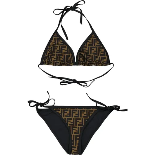 Stylischer Bikini für Frauen , Damen, Größe: 2XS - Fendi - Modalova