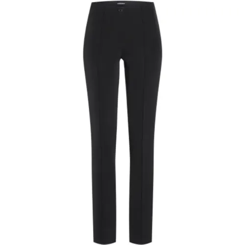 High-Waist Straight Pants , female, Sizes: S, XL, XS - CAMBIO - Modalova