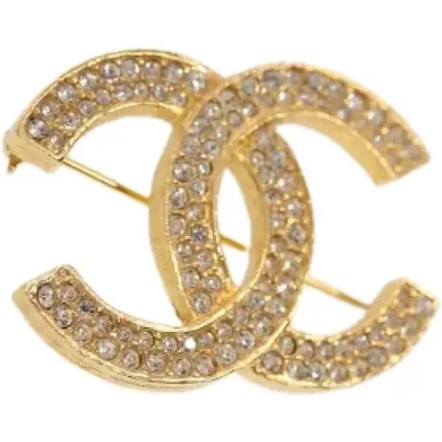 Pre-owned Metal brooches , female, Sizes: ONE SIZE - Chanel Vintage - Modalova