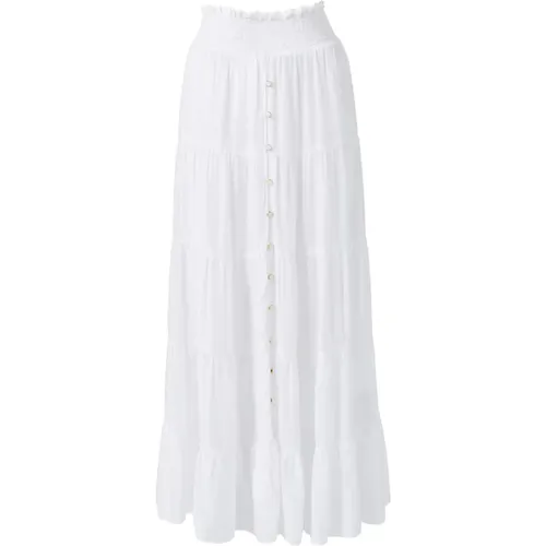 Bohemian Dee Maxi Skirt , female, Sizes: L, S - Melissa Odabash - Modalova