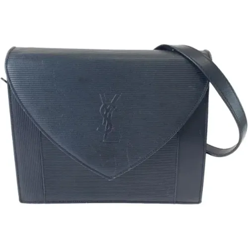 Pre-owned Leather shoulder-bags , female, Sizes: ONE SIZE - Yves Saint Laurent Vintage - Modalova