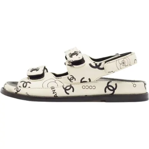 Pre-owned Leather flats , female, Sizes: 5 UK - Chanel Vintage - Modalova