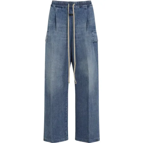 Cotton Trousers Aw24 , male, Sizes: L, S - Fear Of God - Modalova