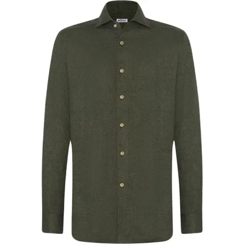 Flanell Baumwollhemd Kiton - Kiton - Modalova