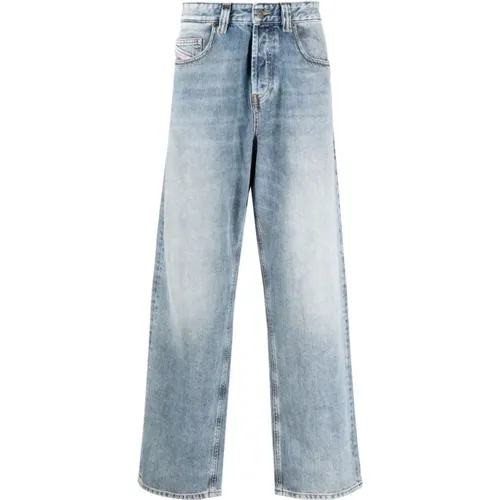Gerades Jeans , Herren, Größe: W32 - Diesel - Modalova