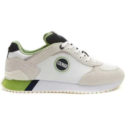 White Sneakers Travis Sport Colors , male, Sizes: 11 UK, 7 UK, 8 UK - Colmar - Modalova