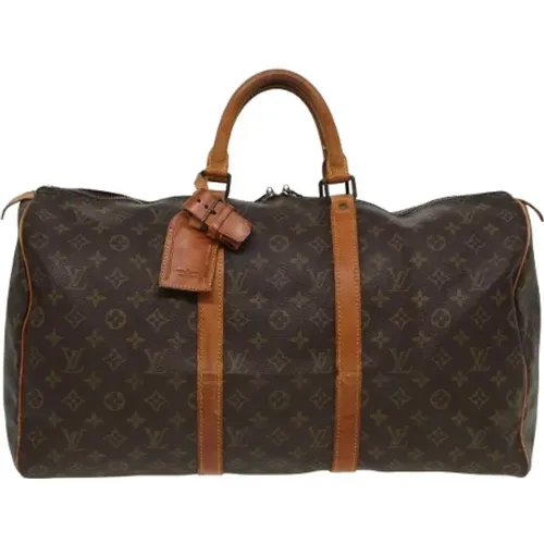 Pre-owned Canvas travel-bags , unisex, Sizes: ONE SIZE - Louis Vuitton Vintage - Modalova