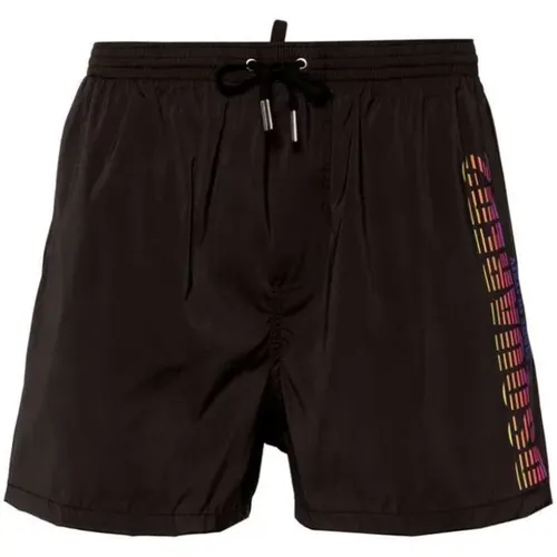 Casual Shorts,Schwarze Sea Kleidung Boxer Midi - Dsquared2 - Modalova