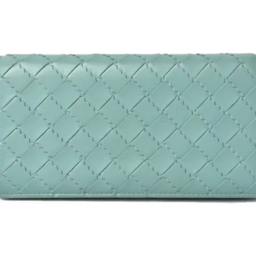 Pre-owned Leather wallets , female, Sizes: ONE SIZE - Bottega Veneta Vintage - Modalova