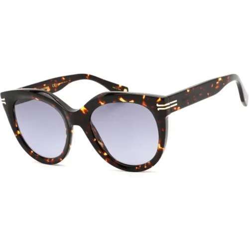 Braune Kunststoff-Sonnenbrille für Frauen , Damen, Größe: ONE Size - Marc Jacobs - Modalova