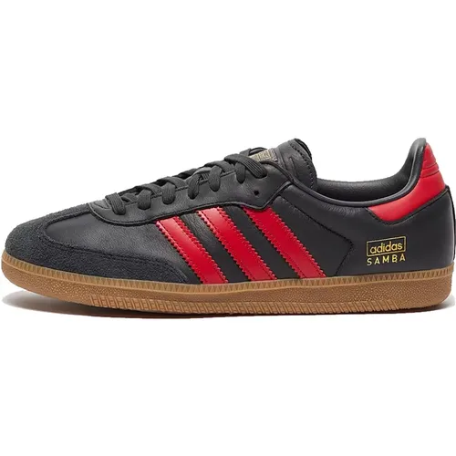 Samba OG Carbon Straßensneaker , Herren, Größe: 40 2/3 EU - Adidas - Modalova