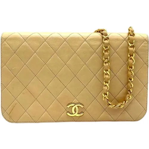 Pre-owned Leather chanel-bags , female, Sizes: ONE SIZE - Chanel Vintage - Modalova