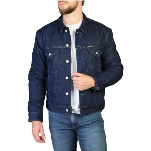 Men`s Denim Jacket - J30J308258 , male, Sizes: XS, S - Calvin Klein - Modalova