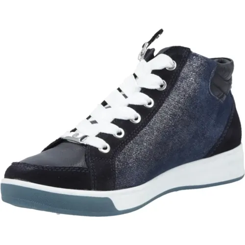 Blaue Schnürschuhe ROM Stil , Herren, Größe: 38 1/2 EU - Ara - Modalova