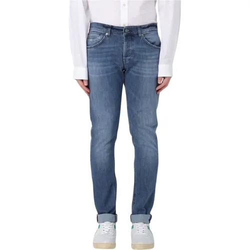 Slim-fit Jeans , male, Sizes: W34, W30 - Dondup - Modalova