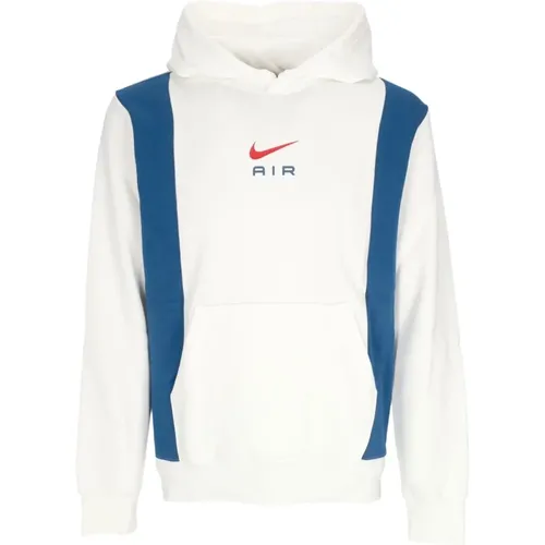 Sportswear Air Pullover Fleece Hoodie , Herren, Größe: L - Nike - Modalova