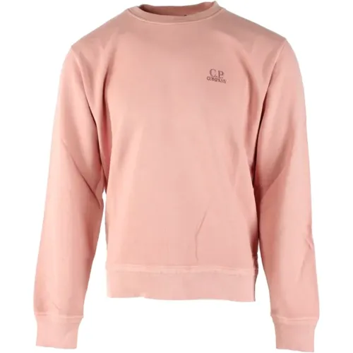 Cotton Fleece Sweater for Men , male, Sizes: S, 2XL, M, XL, L - C.P. Company - Modalova