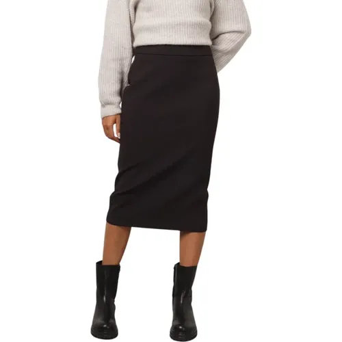 High Waist Pencil Skirt , female, Sizes: 2XS - PESERICO - Modalova