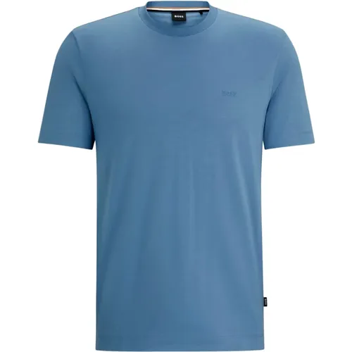 Thompson 01 Cotton Logo T-shirt , male, Sizes: M, L, XL - Hugo Boss - Modalova