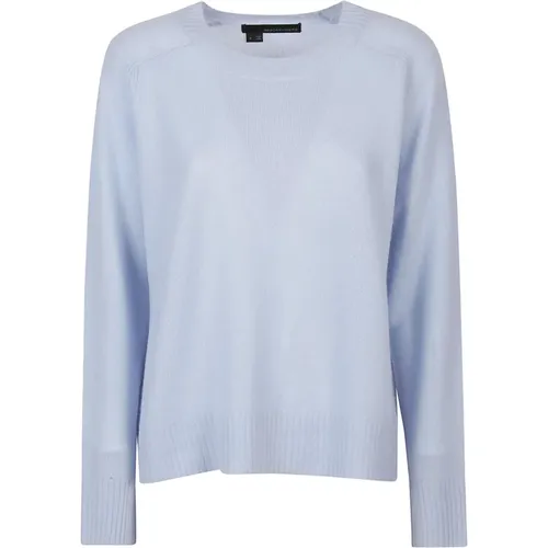 Chambray Round Neck Sweater , female, Sizes: XS - 360cashmere - Modalova